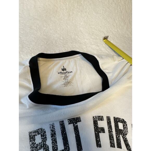 Mickey T-shirt “Ok, But First Churros” Short Sleeve Size 1X Disney Parks - Picture 4 of 4